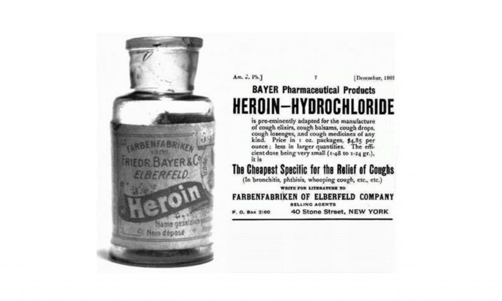 Storia dell'eroina | Bayer Ads